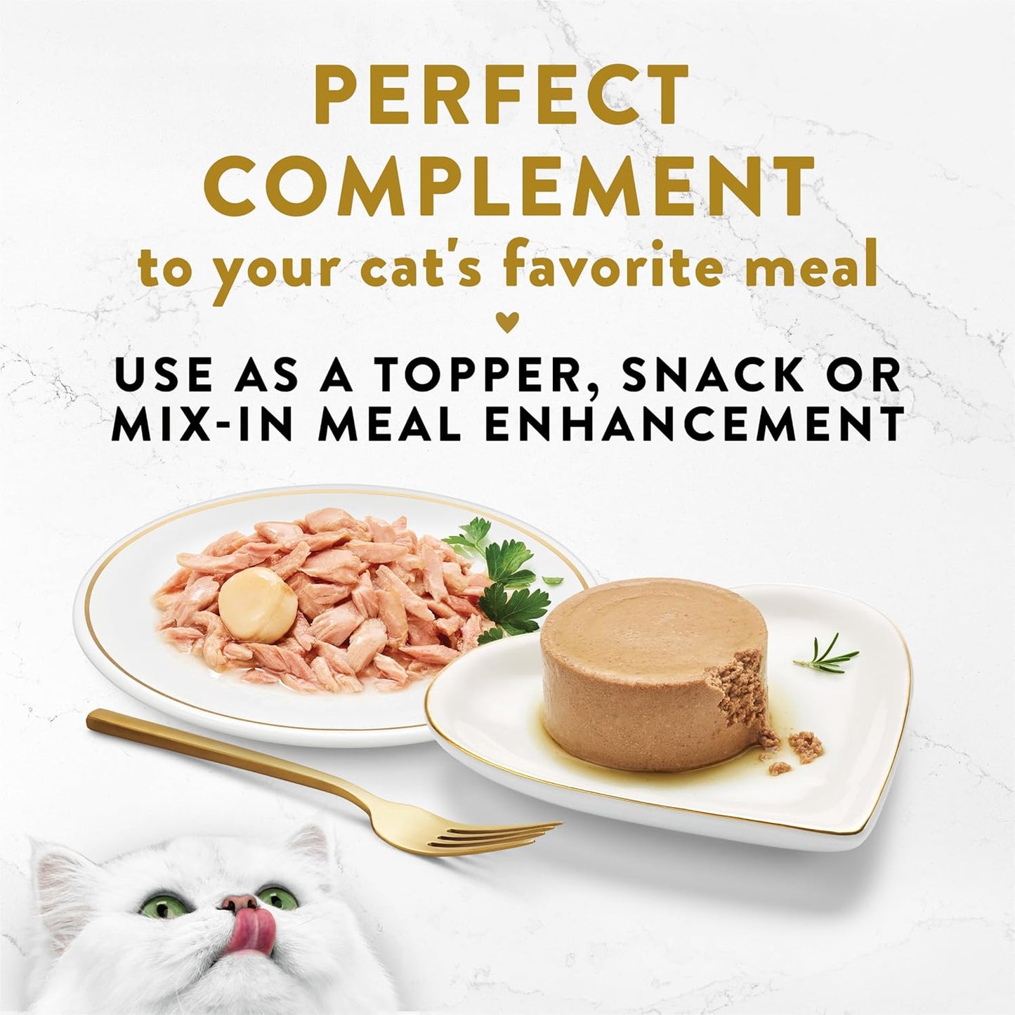 Purina  Appetizers Adult Gourmet Wet Cat Food Complement