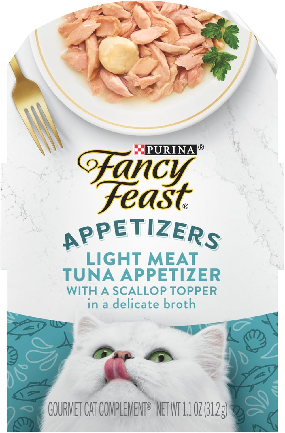Purina  Appetizers Adult Gourmet Wet Cat Food Complement