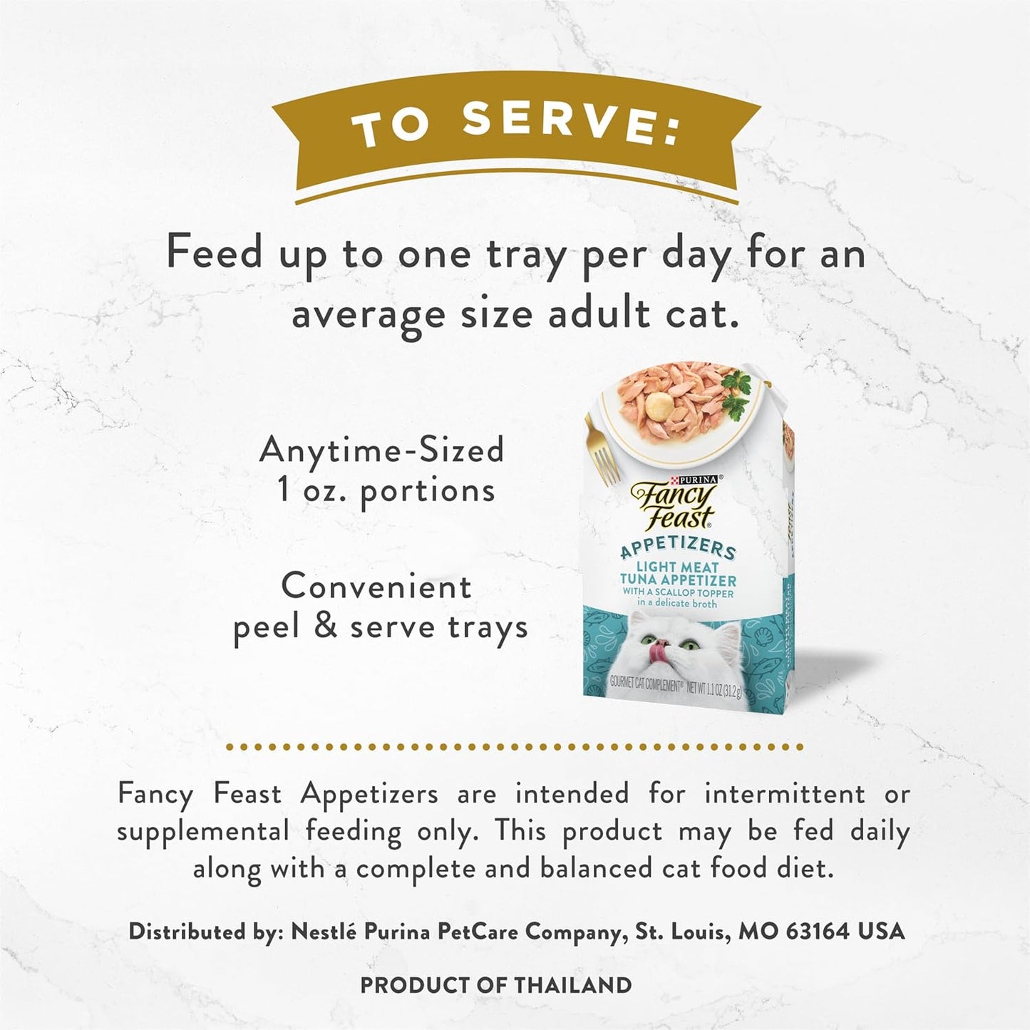 Purina  Appetizers Adult Gourmet Wet Cat Food Complement